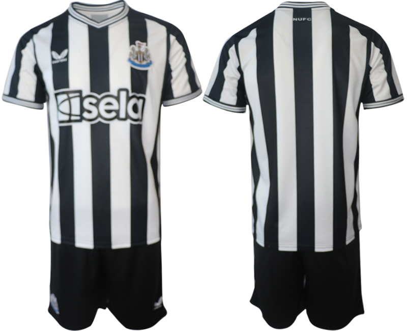 Men 2023-2024 Club Newcastle United home soccer jersey->youth soccer jersey->Youth Jersey